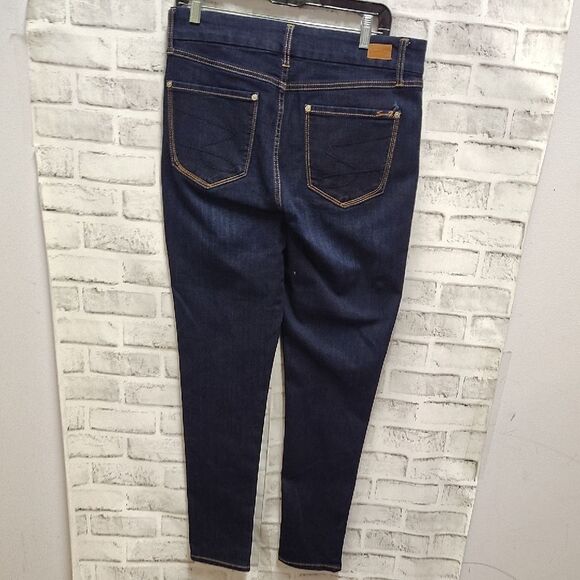 Seven7 Blue Skinny Jeans with Stretch - Picture 4 of 5